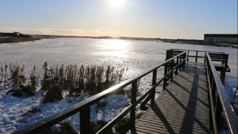 Laguna de los Patos: Prohibición de practicar actividades invernales