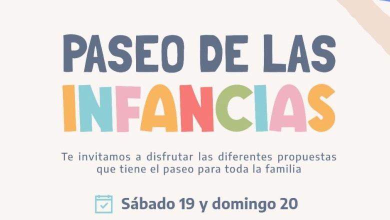 El Día de las Infancias en el Paseo Canto del Viento