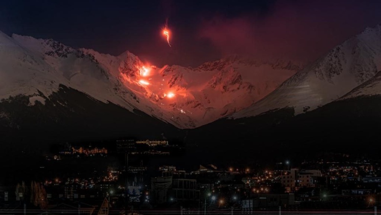 Espectacular Bajada de Antorchas en El  Martial