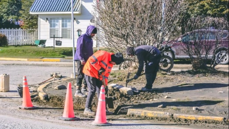Readecúan la traza vial de un derivador de tránsito en el Barrio Río Pipo