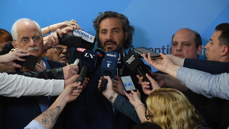 Santiago Cafiero: "La prioridad del día de hoy es sacar a 180 menores de Israel"