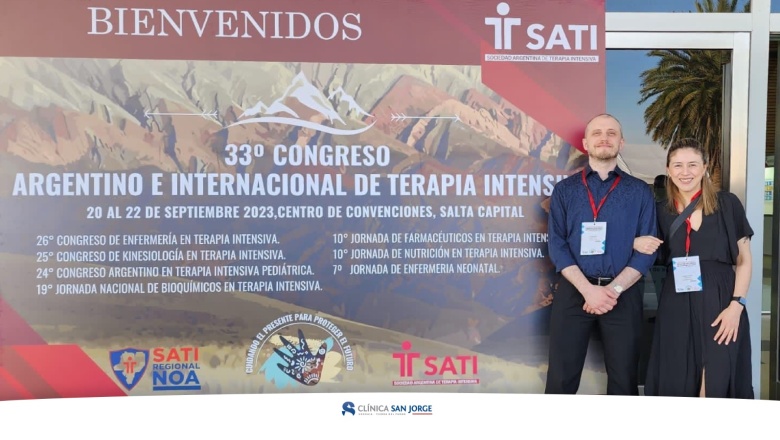 Médicos de Clínica San Jorge expusieron en el 33° Congreso de Terapia Intensiva
