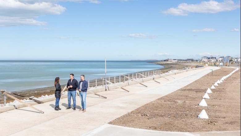 El Municipio ya concretó la segunda etapa del muro costero