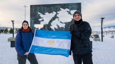 Con un “Banderazo desde el Fin del Mundo”, Tierra del Fuego conmemoró un nuevo 20 de junio