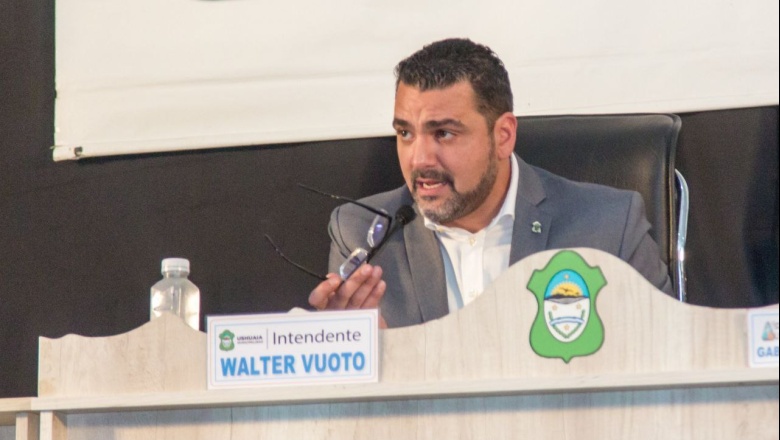 Claro mensaje conciliador del intendente Walter Vuoto