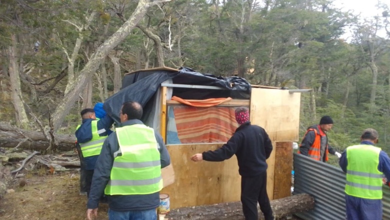 Desarmaron más de 10 ocupaciones irregulares en el Dos Banderas