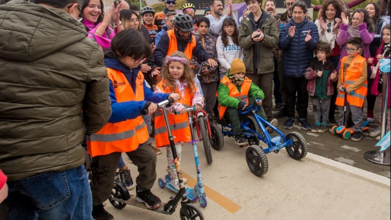 En un Acto de Memoria y Reivindicación, Ushuaia Inaugura la Bicisenda ‘Pensar Malvinas’