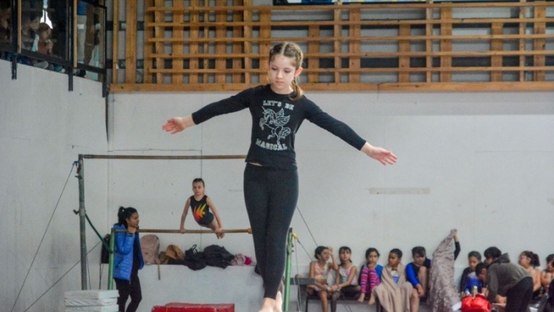 150 Jóvenes brillan en el Encuentro de Gimnasia Artística del IMD