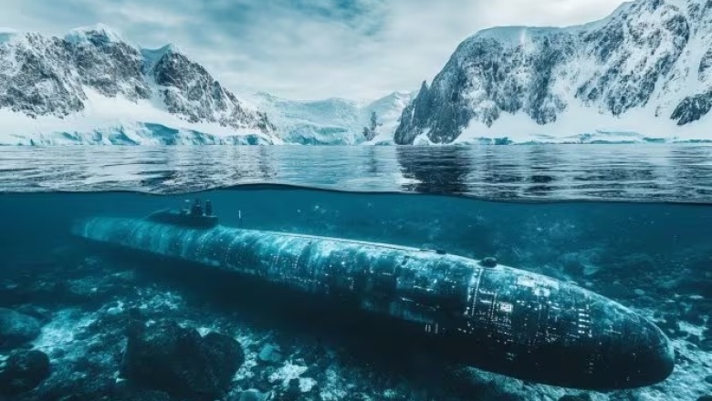Un submarino descubre unas misteriosas estructuras de 400 metros de largo bajo la Antártida