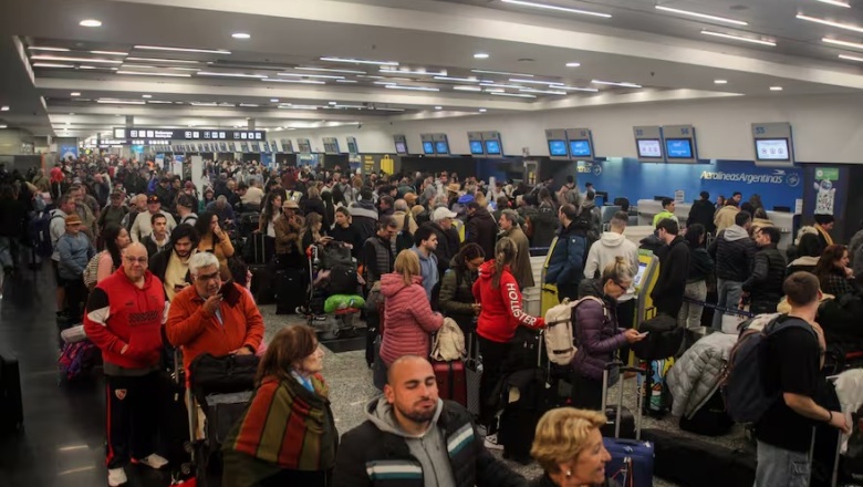 Paro aeronáutico en Aeroparque y Ezeiza: mañana no saldrán vuelos de Aerolíneas Argentinas durante nueve horas