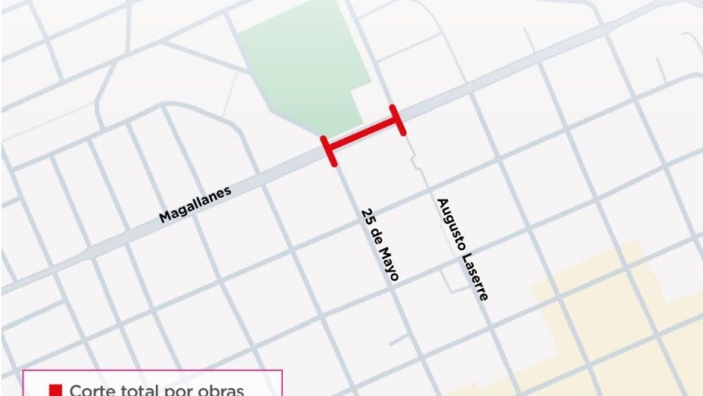 Corte de calles por repavimentación