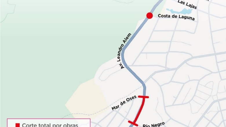 Corte de calles por repavimentación