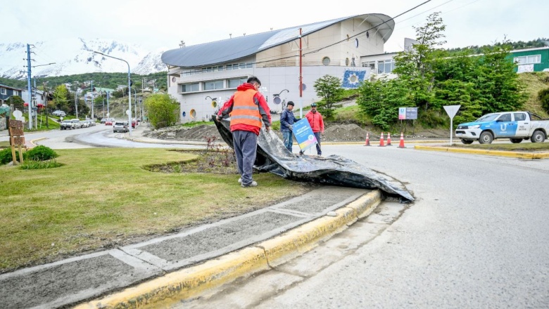 Se reparan y construyen veredas y se pone en valor la zona céntrica de la ciudad