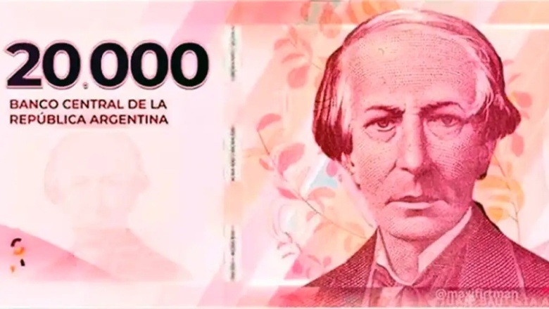 El nuevo billete de $ 20.000 ya está en la calle: cómo es y qué medidas de seguridad tiene