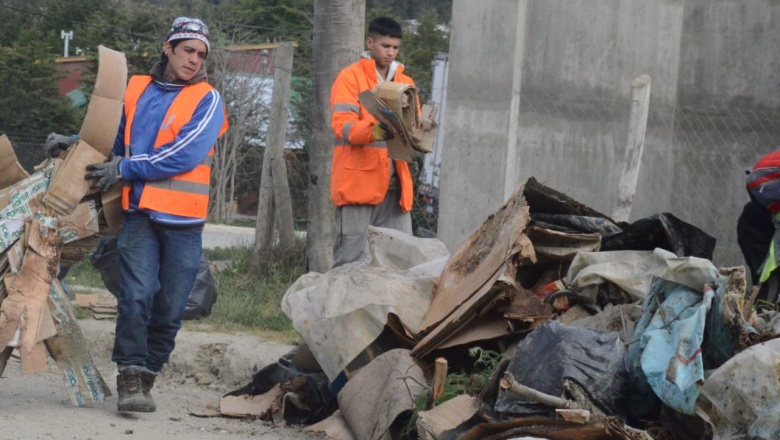 El Municipio realizóuna jornada de limpieza en Andorra