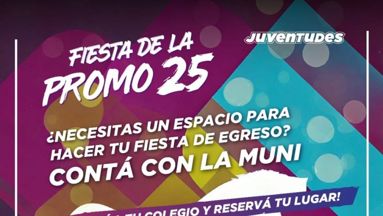 Abren la inscripciones al programa Fiesta de la Promo 2025