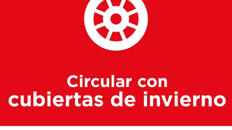 A partir de hoy es obligatorio el uso de cubiertas de invierno.
