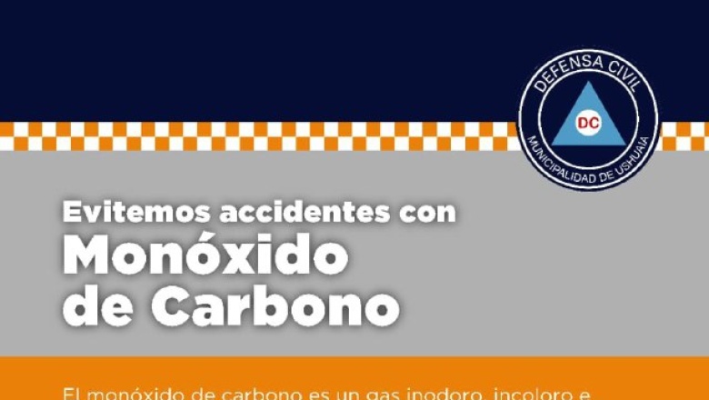Recuerdan las medidas preventivas para evitar intoxicaciones con monóxido de carbono