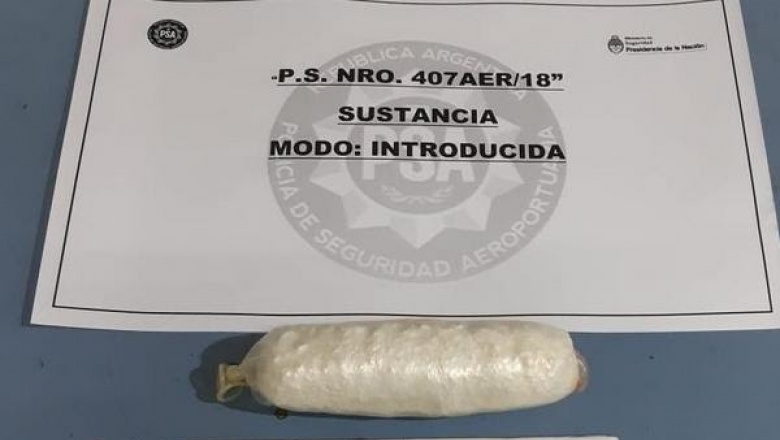 Nuevo golpe al narcotráfico: Se evita el ingreso de mas de 800 gr de cocaína a Ushuaia