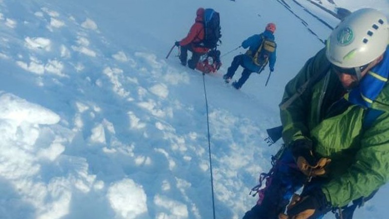 Accidente fatal en el Glaciar El Martial