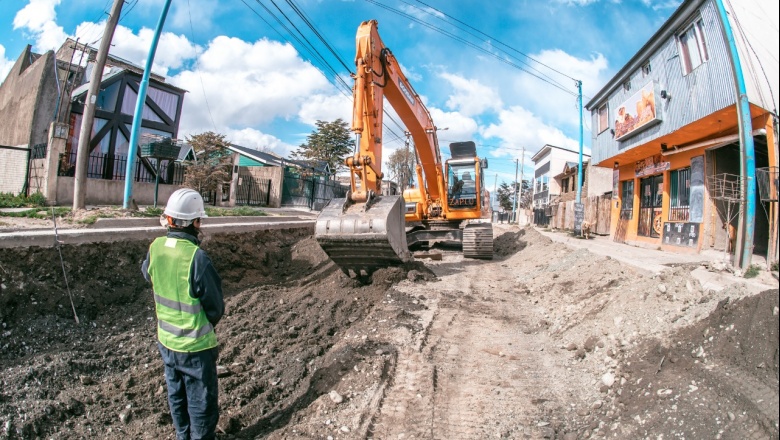 Se avanza con la repavimentación de Fuegia Basquet