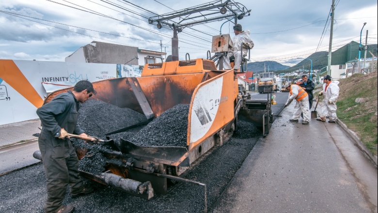 Repavimentación de Congreso Nacional, Lapataia y Godoy