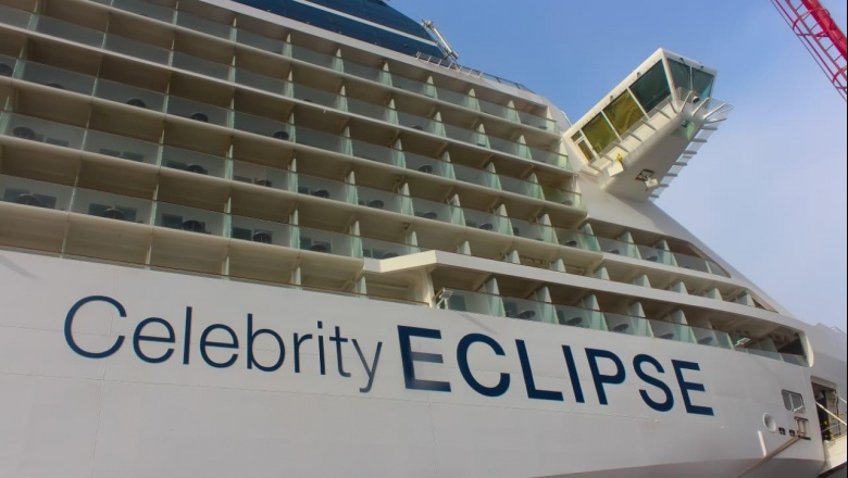 LA MUNICIPALIDAD  DE USHUAIA DIÓ LA BIENVENIDA AL CRUCERO CELEBRITY ECLIPSE