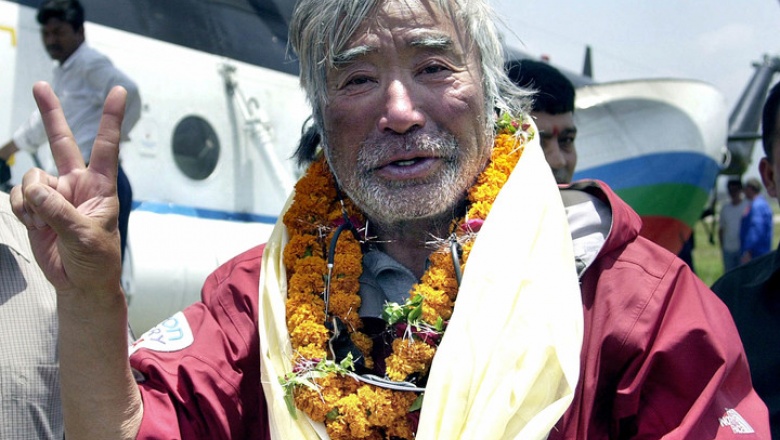 Yuichiro Miura  A los 80 años conquistó el Everest y ahora, a los 86, avanza hacia la cima del Aconcagua