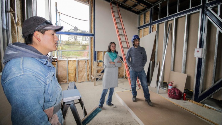 El intendente Vuoto recorrió las obras iniciadas en el Barrio Pipo