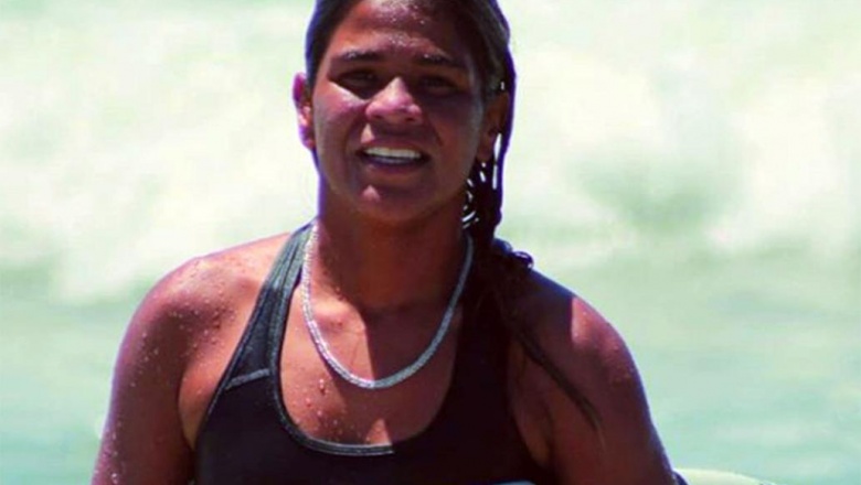 Luzimara Souza, la campeona brasileña de surf  murió alcanzada por un rayo mientras entrenaba