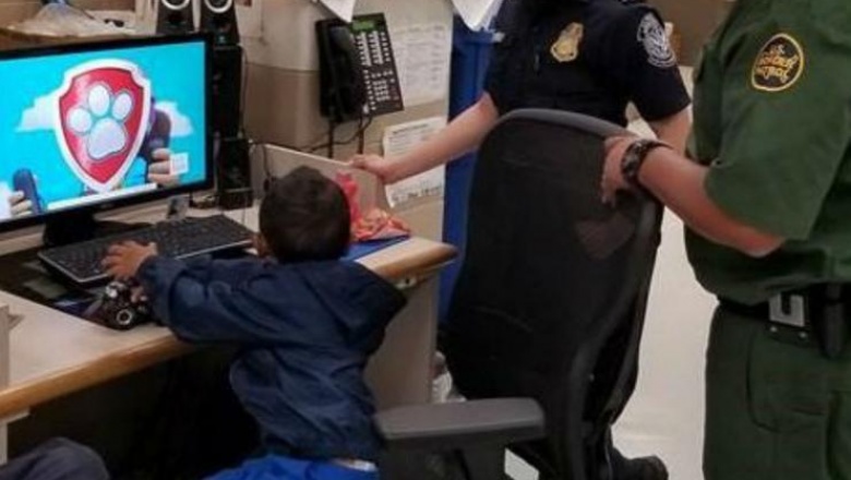 Tiene 3 años y lo encontraron cruzando solo la frontera de México a EE.UU.