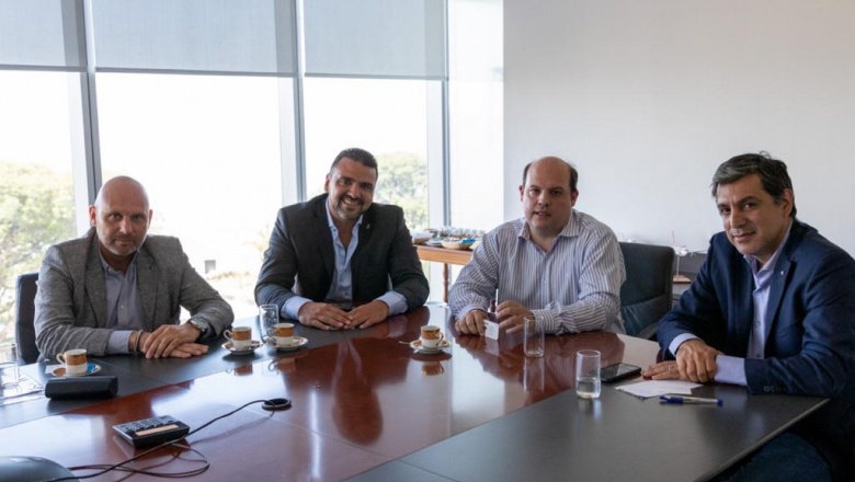 Conectividad aérea: El intendente Vuoto se reunió con las nuevas autoridades de Aerolíneas Argentinas
