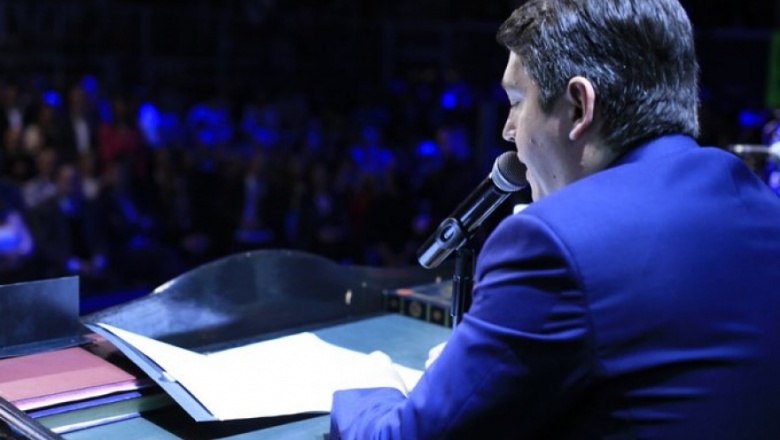 Los ejes principales del discurso de Martín Perez tras asumir la intendencia de Río Grande