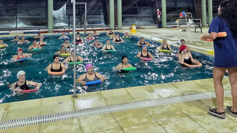 Clases gratuitas de Aqua Gim en el Polo Deportivo de Andorra