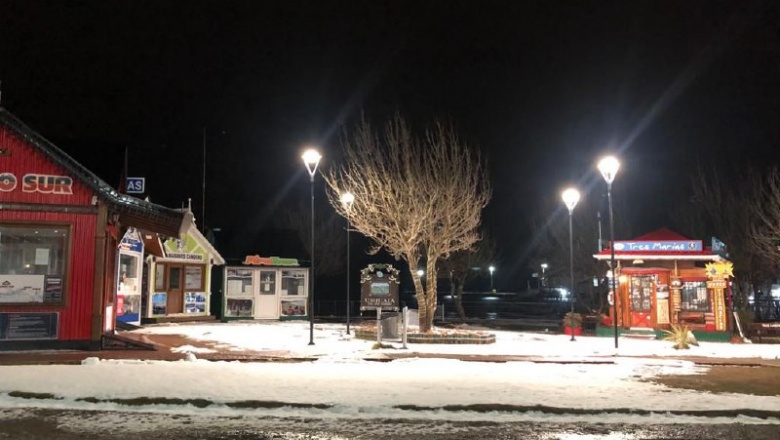 El sector de boleterías del paseo costero cuenta ya con luminarias led