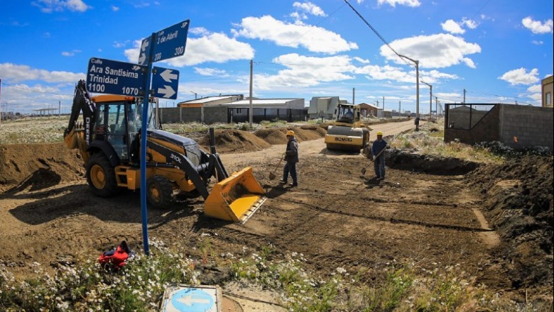 Pavimentación de la calle Santísima Trinidad