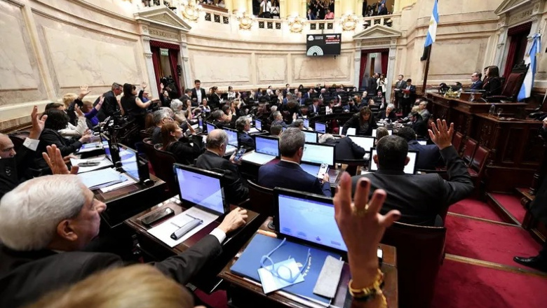 Nueva derrota para Milei: el Senado rechazó el veto presidencial al proyecto de los ATN. El riesgo país asciende a 1400 puntos