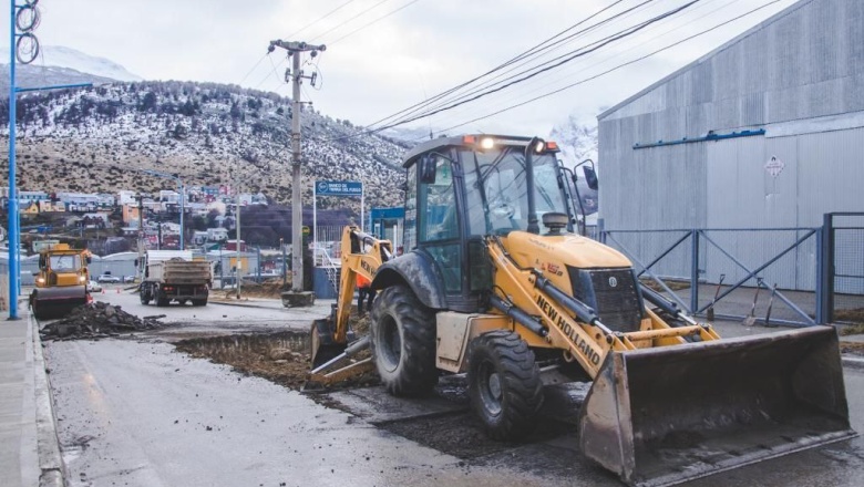 El Municipio avanza con los trabajos de arreglos de calles afectadas por las bajas temperaturas