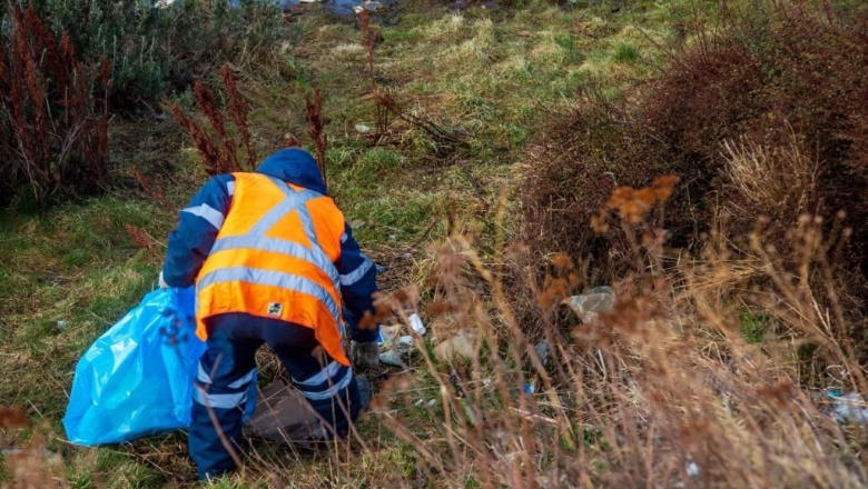 Jornada de limpieza en el barrio Río Pipo
