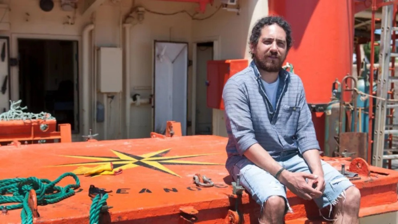Ignacio Chiesa, biólogo fueguino, participa de la expedición del CONICET al cañón submarino de Mar del Plata