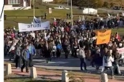 La Marcha Universitaria en Ushuaia