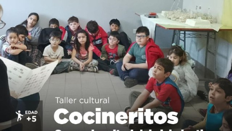 "Cocineritos, cuentos y relatos" abre inscripciones para la segunda mitad del año
