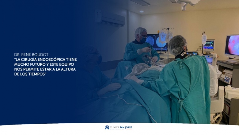 “La cirugía endoscópica tiene mucho futuro y este equipo nos permite estar a la altura de los tiempos”