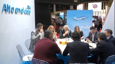 Ferreyra con Aerolíneas Argentinas con el objetivo de aumentar la conectividad.