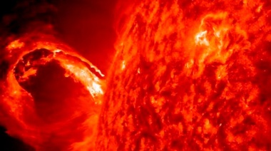Una tormenta solar podría afectar este lunes a la Tierra