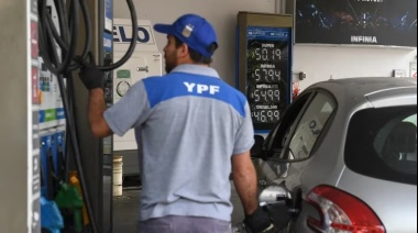 Naftas: YPF aumentó 4% los precios en sus estaciones de servicio