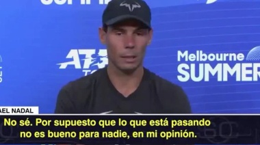"No hay ningún jugador que sea más importante que un torneo o que el deporte por sí mismo”