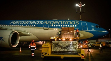 Parte un nuevo vuelo rumbo a Moscú para traer más vacunas Sputnik V