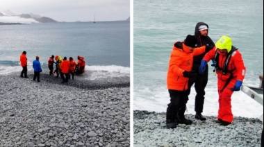Rescatan a tripulantes de pequeña embarcación, uno tenía congelado los pies