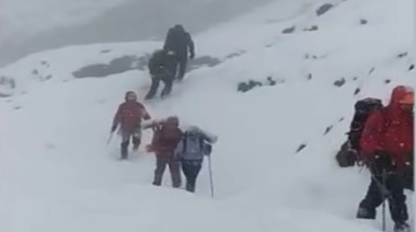 10 horas de rescate en Laguna Ojo del Albino